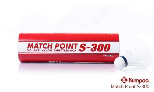 Match Point Nylon S-300 - treningowe lotki nylonowe